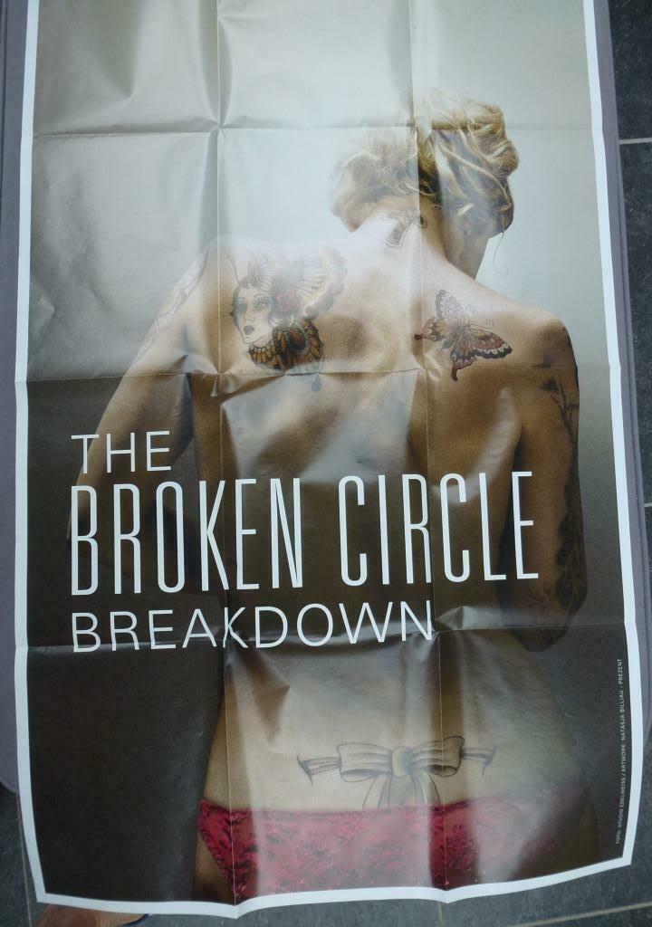 poster The broken circle breakdown, Verzenden, Nieuw, Film, Poster