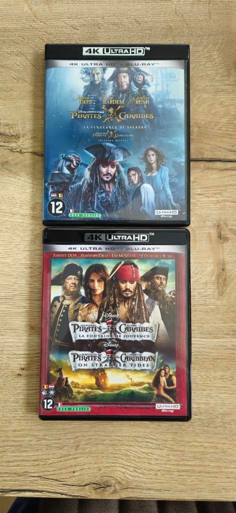 Pirates of the carribean 4K NL ondertitels, Cd's en Dvd's, Blu-ray, Ophalen of Verzenden, Zo goed als nieuw