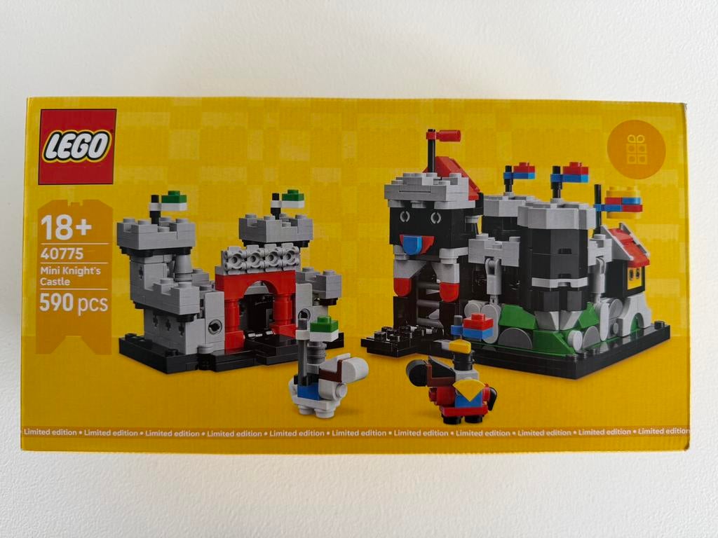 Lego 40775 mini knight’s castle, Ophalen, Zo goed als nieuw, Lego