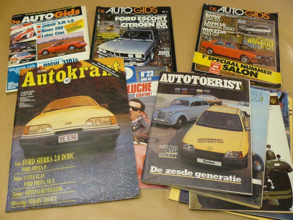 Autotijdschriften uit de jaren 80, Ophalen of Verzenden, Zo goed als nieuw