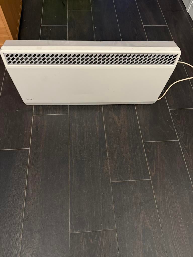 Wandradiator merk dimplex op elektriciteit, Ophalen, 30 tot 80 cm, Radiator, Zo goed als nieuw
