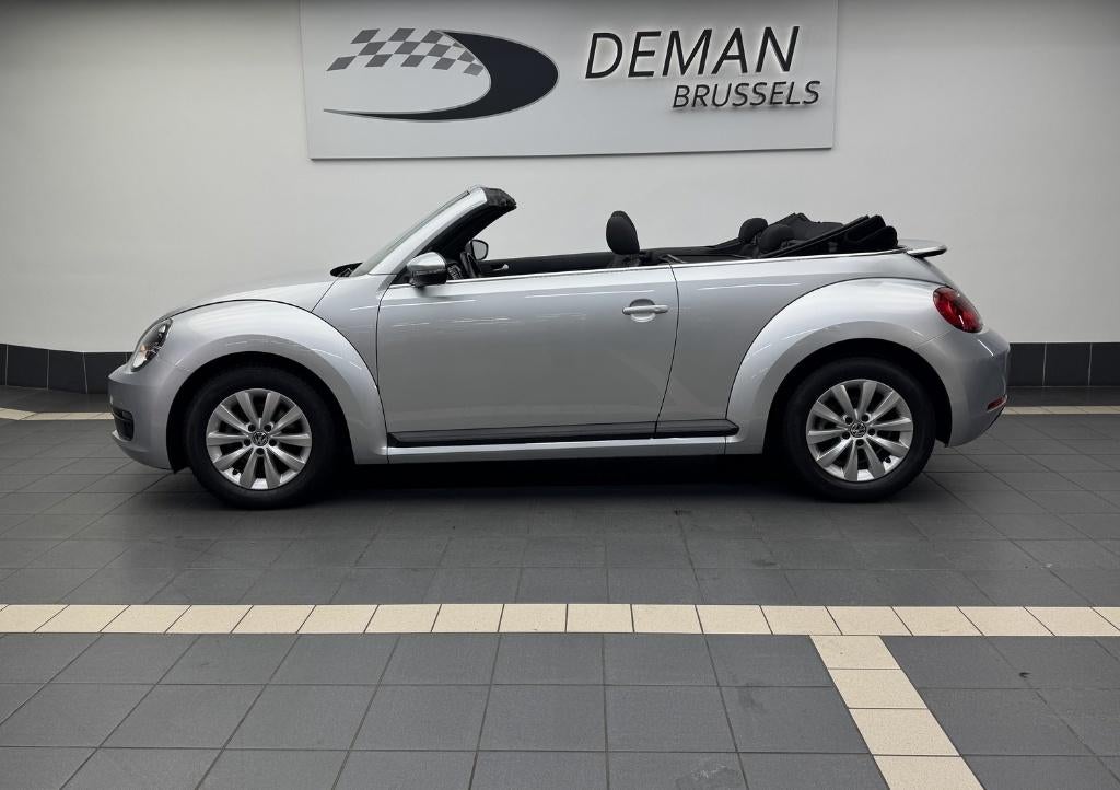 Volkswagen New Beetle gris argenté métallisé Cab 1.2 TSI, Achat, Entreprise, Cabriolet, Coccinelle