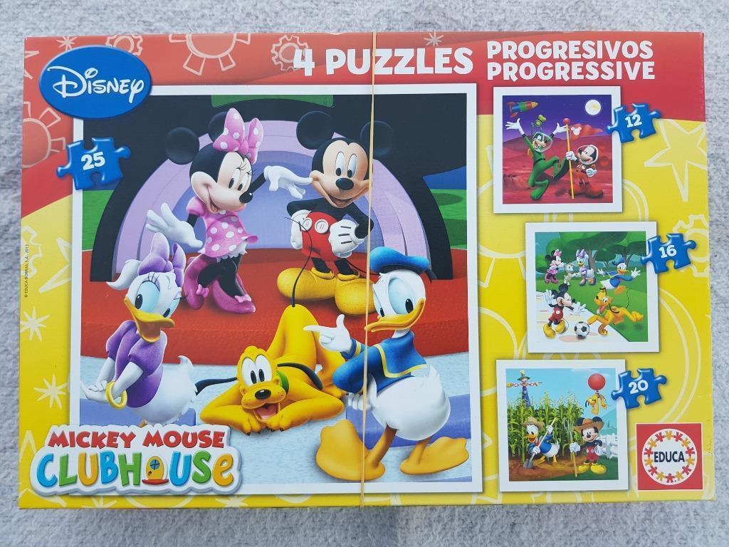 Puzzel van Mickey en zijn vrienden, Ophalen, Zo goed als nieuw