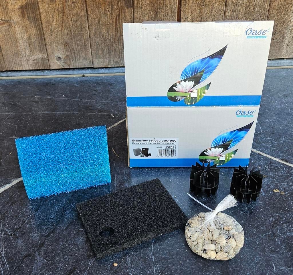 Oase vervangfilter set UVC2500-3000, Ophalen of Verzenden, Nieuw