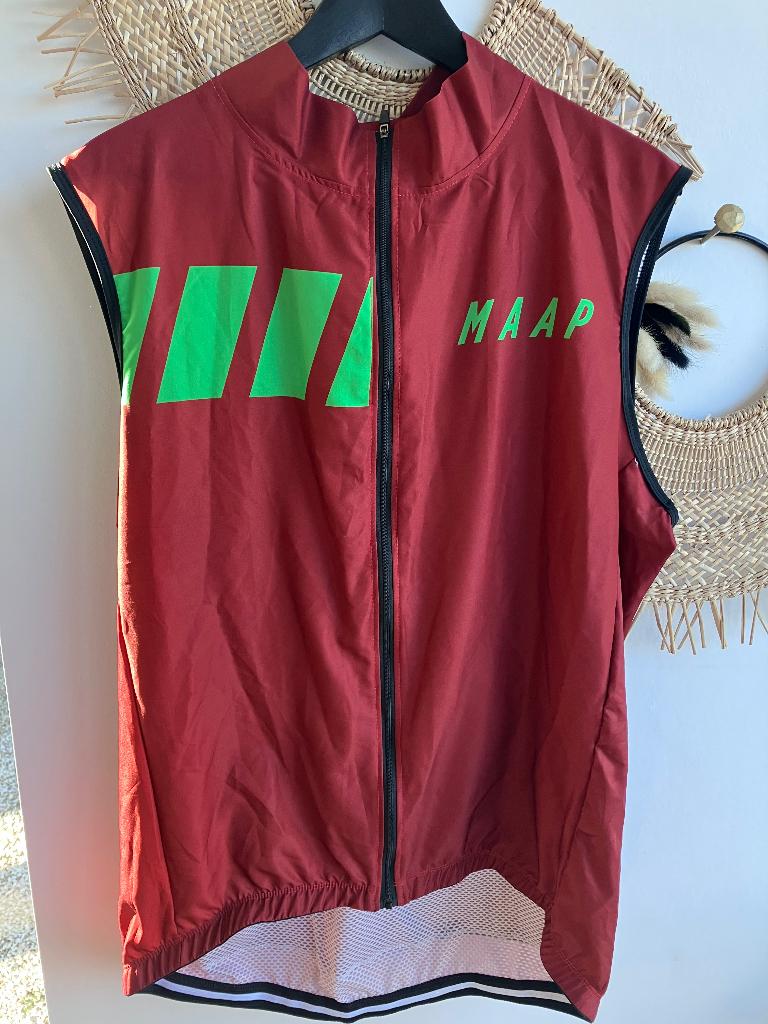 Maap mouwloos fietsvest Nieuw, Fietsen en Brommers, Fietsaccessoires | Fietskleding, Nieuw, XL, Bovenkleding, Heren
