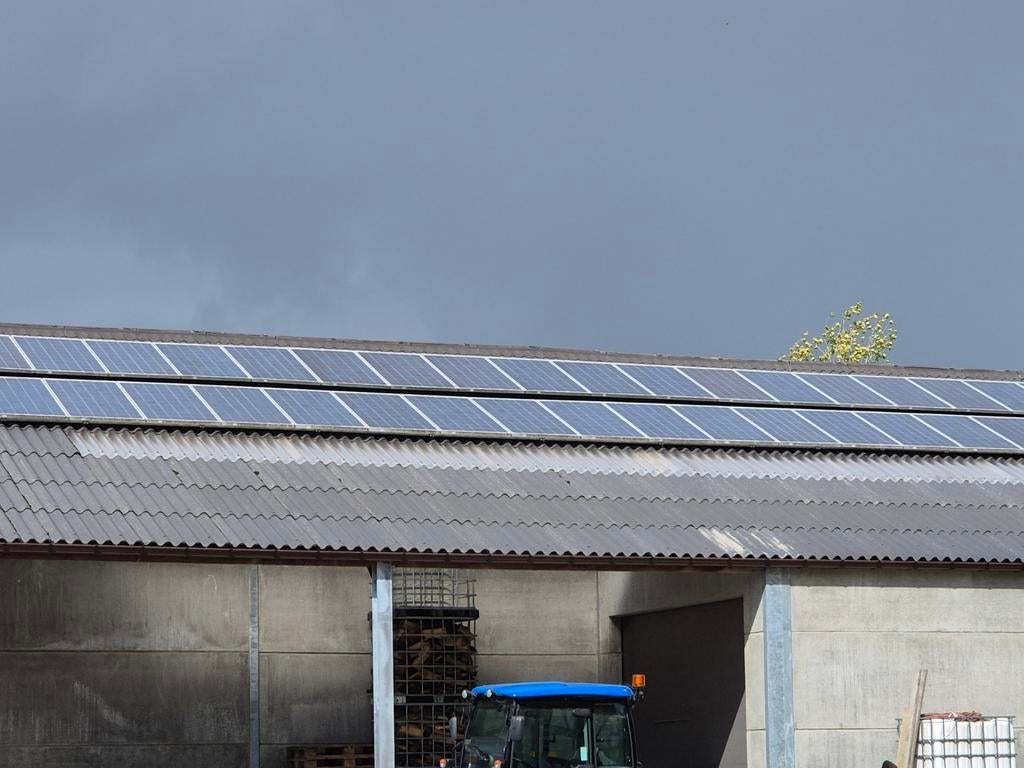 40 zonnepanelen canadian solar, Doe-het-zelf en Bouw, Ophalen, Gebruikt