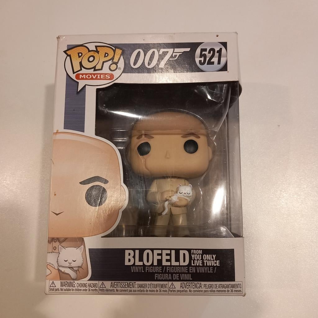 Funko pop Blofeld nr 521, Ophalen of Verzenden, Zo goed als nieuw