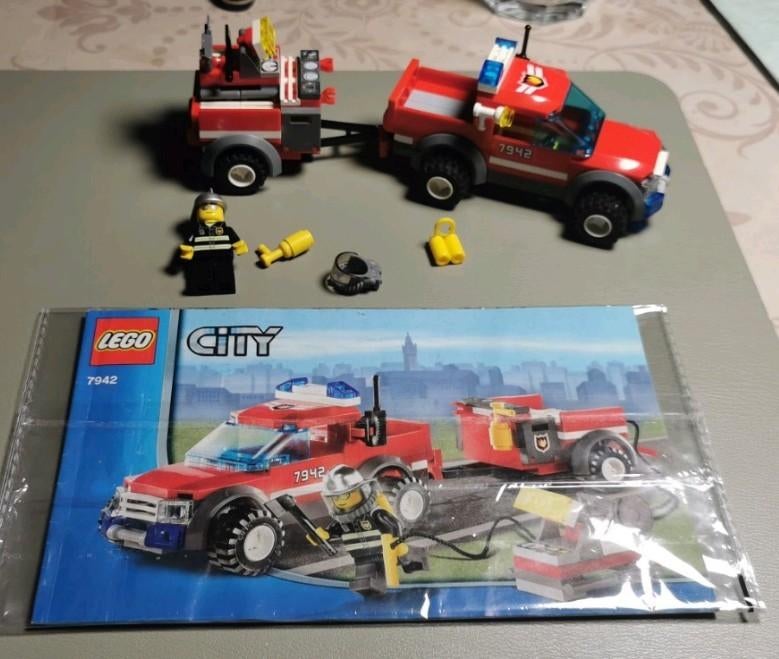 Lego 7942 : complet avec instructions, Enlèvement ou Envoi, Comme neuf, Ensemble complet, Lego