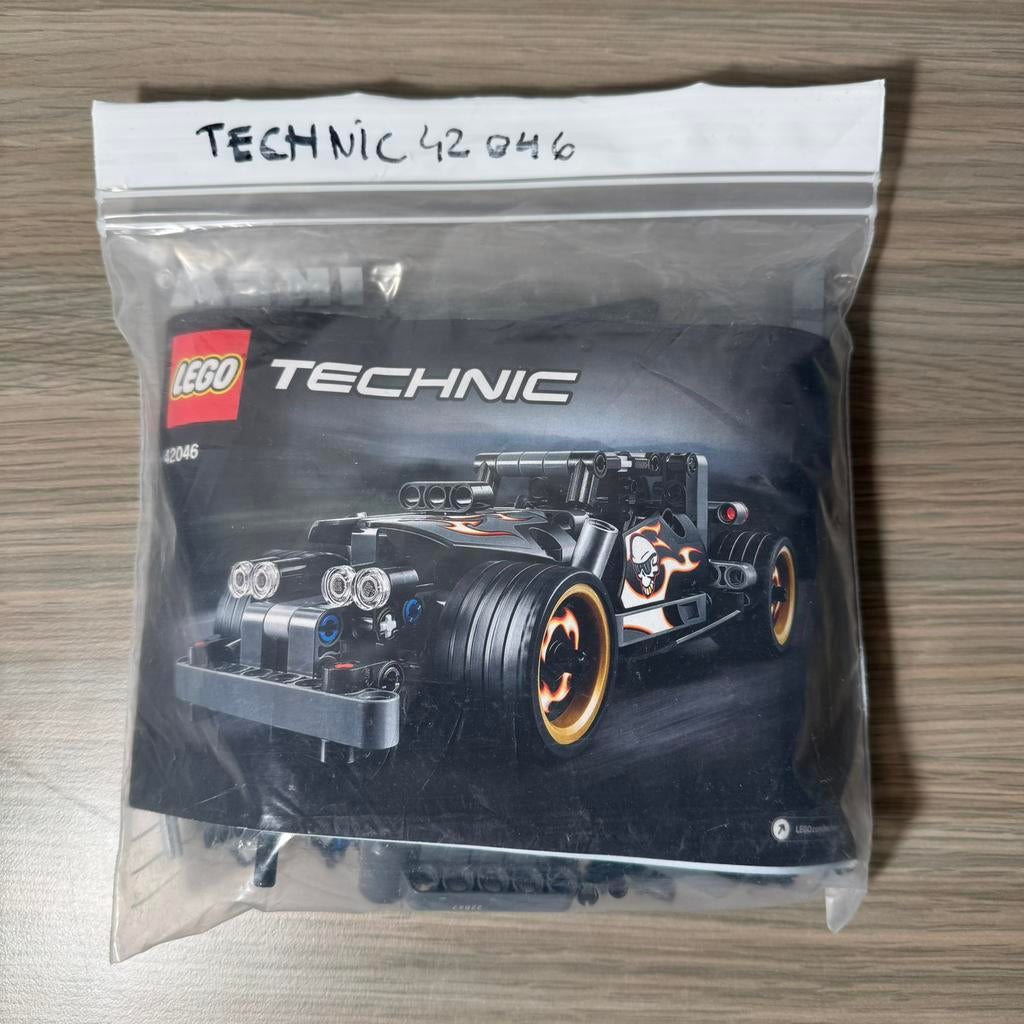 Lego Technic - ontsnappingsracer - 42046, Kinderen en Baby's, Ophalen of Verzenden, Zo goed als nieuw, Lego