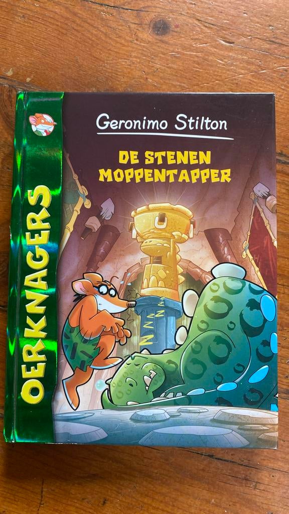 Geronimo Stilton - De stenen moppentapper, Enlèvement ou Envoi, Comme neuf, Geronimo Stilton