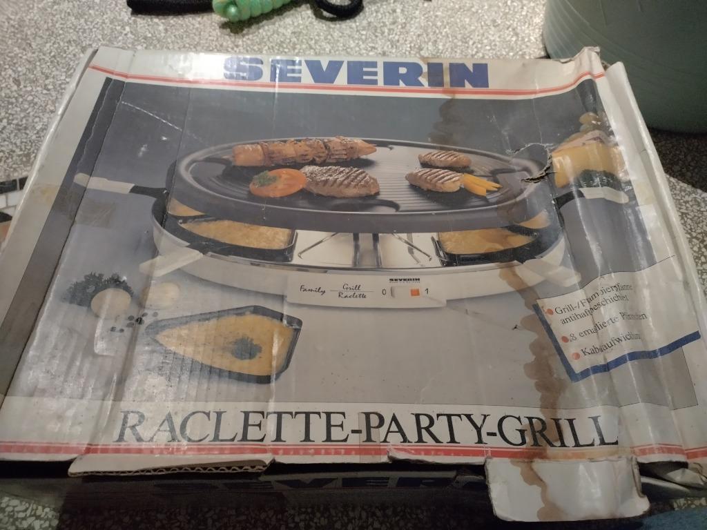 raclette grill, Enlèvement, Utilisé, 8 personnes et plus