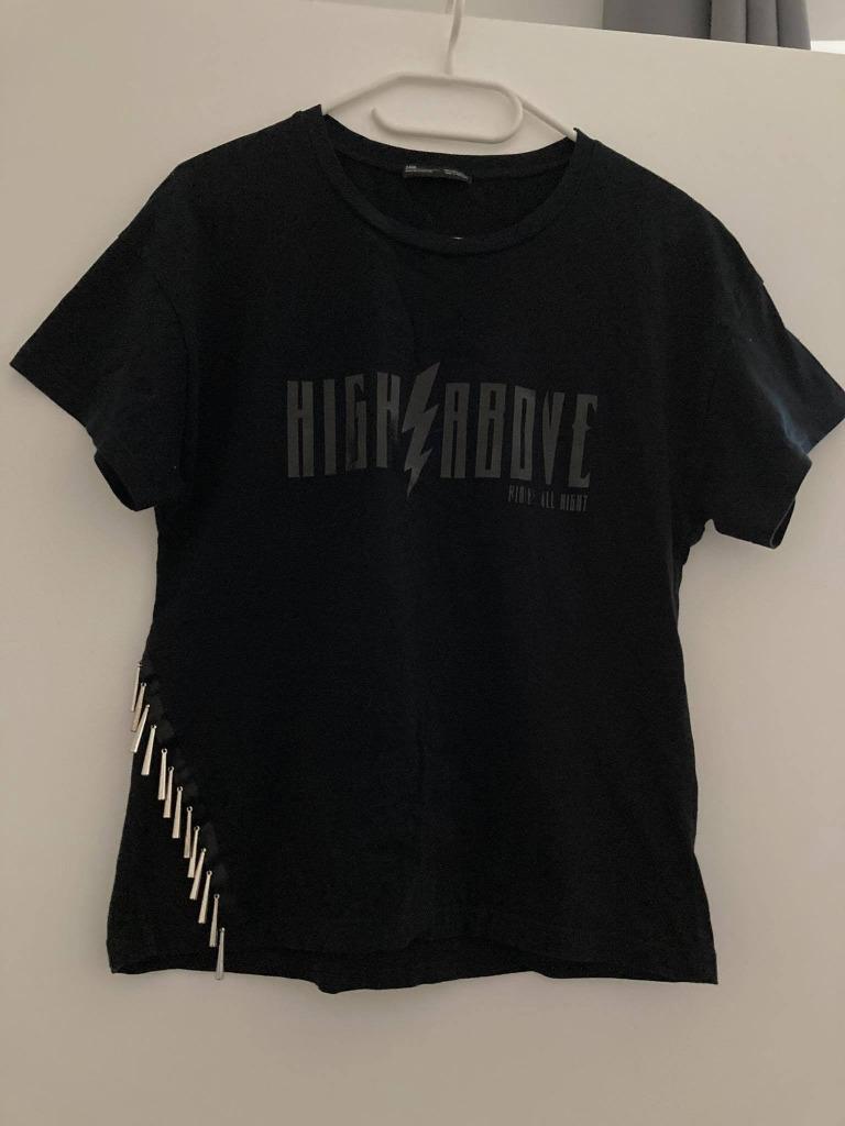 T-shirt Zara maat S zo goed als nieuw, Kleding | Dames, T-shirts, Ophalen of Verzenden, Zo goed als nieuw, Korte mouw, Maat 36 (S)