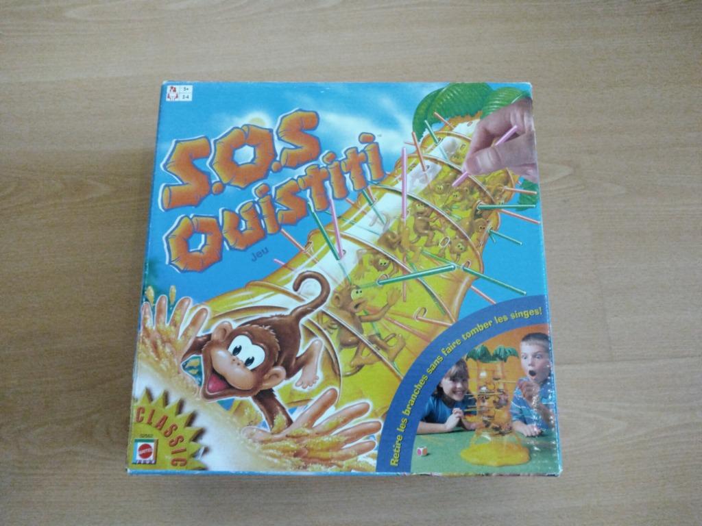 Jeu SOS Ouistiti complet très bon état, Trois ou quatre joueurs, Enlèvement ou Envoi, Comme neuf, Mattel
