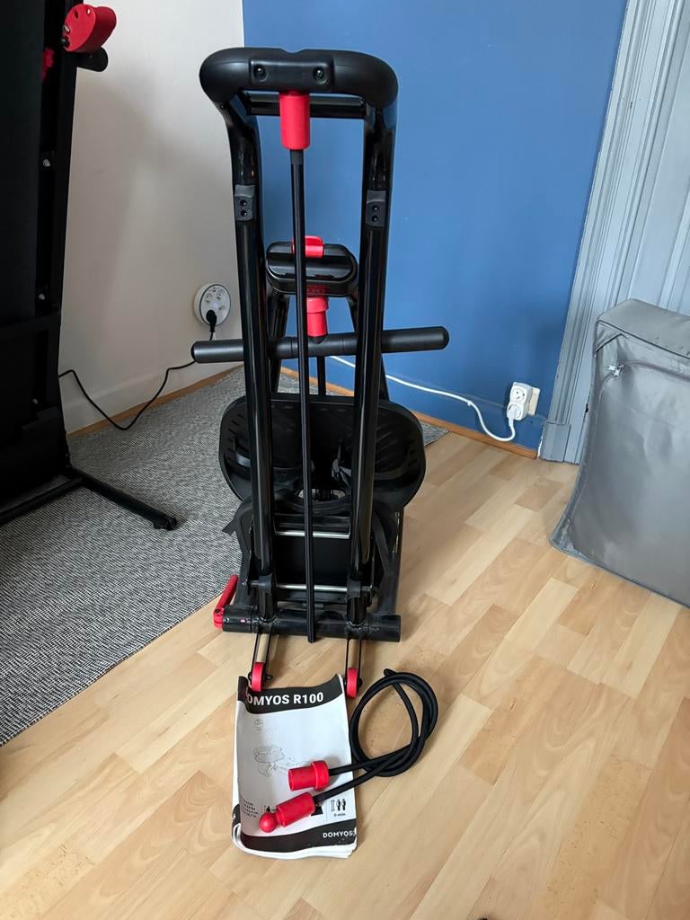 Rameur pliant Domyos R100, Sports & Fitness, Appareils de fitness, Enlèvement, Comme neuf, Rameur