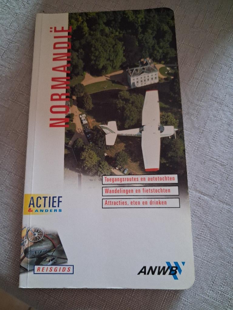 Reisgids "NORMANDIË" - ANWB, Livres, Guides touristiques, Guide ou Livre de voyage, ANWB Extra, Enlèvement ou Envoi, Utilisé