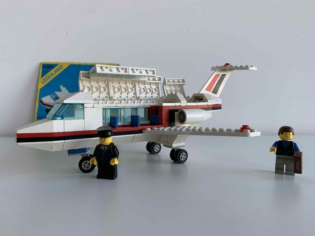 Lego set 6368 jet airline, Kinderen en Baby's, Ophalen of Verzenden, Zo goed als nieuw, Complete set, Lego