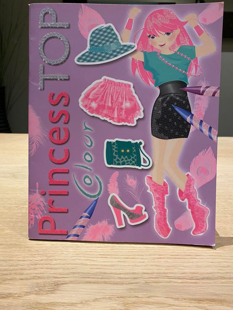 Kleurboek Princess TOP, Enlèvement ou Envoi, Neuf