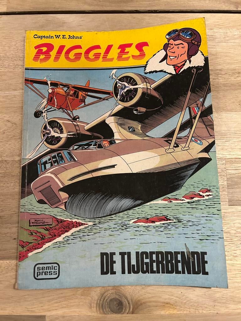 Biggles - De tijgerbende, Boeken, Stripverhalen, Gelezen, Eén stripboek, Ophalen