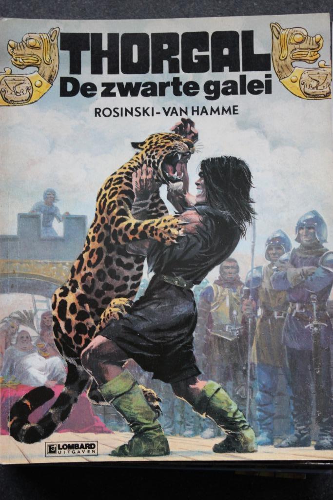 STRIP SC - THORGAL 4 DE ZWARTE GALEI - EERSTE DRUK, Ophalen of Verzenden
