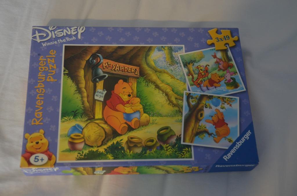 puzzel van winnie the pooh, Ophalen of Verzenden, 10 tot 50 stukjes, Zo goed als nieuw, 4 tot 6 jaar