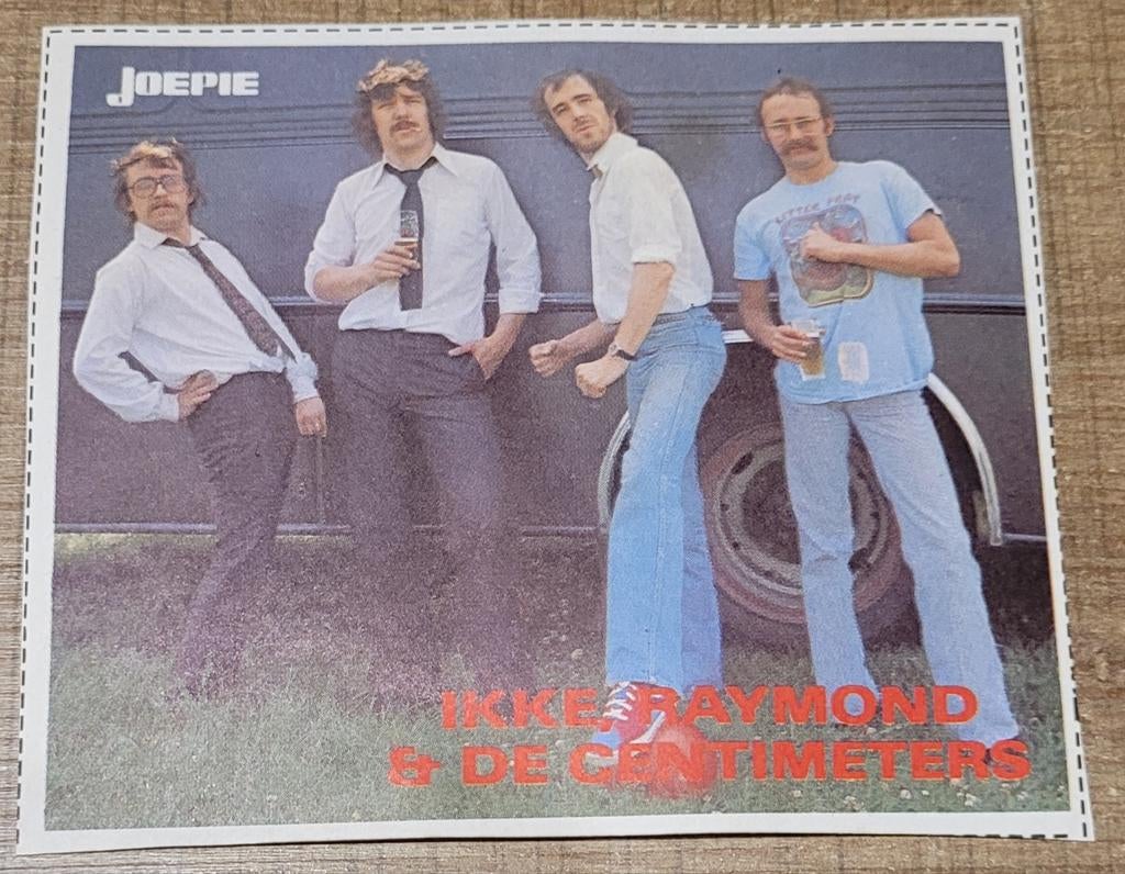 Raymond van het Groenewoud & De Centimeters: oude sticker, Ophalen of Verzenden, Zo goed als nieuw, Overige typen