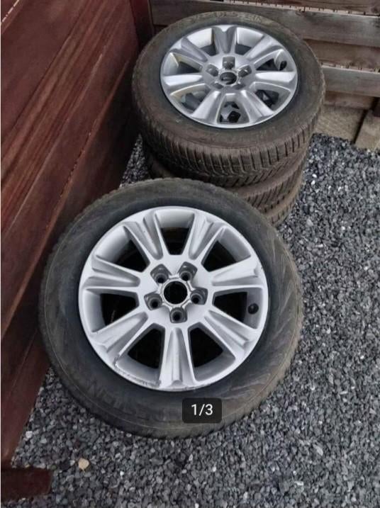 4 jantes originales 15 pouces Audi A1(5x100), 15 pouces, Pneus hiver, Véhicule de tourisme, 185 mm