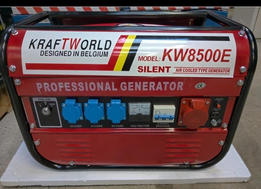 Benzine  generator  generatoren goedkoopste, Caravanes & Camping, Outils de camping, Neuf, Enlèvement ou Envoi