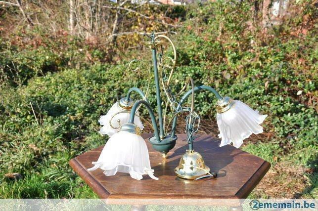 §  lustre massive non utilisé, Antiquités & Art, Antiquités | Éclairage, Enlèvement