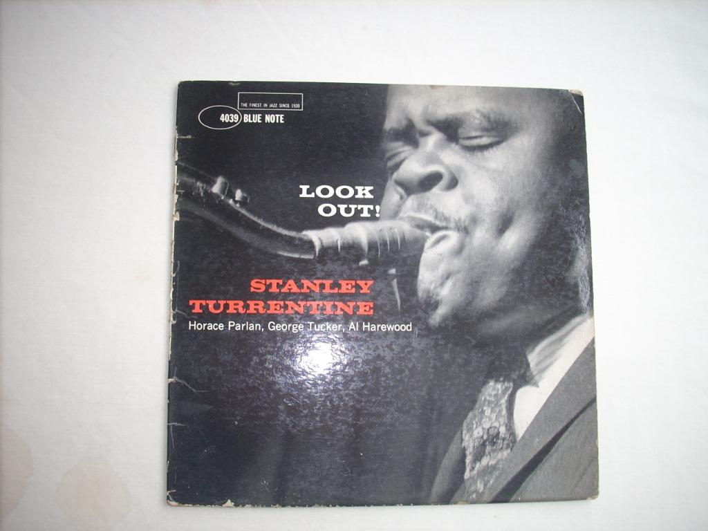 LP 'Look Out' Stanley Turrentine mono 1960 Blue Note, 12 pouces, Enlèvement ou Envoi, Utilisé, 1960 à 1980