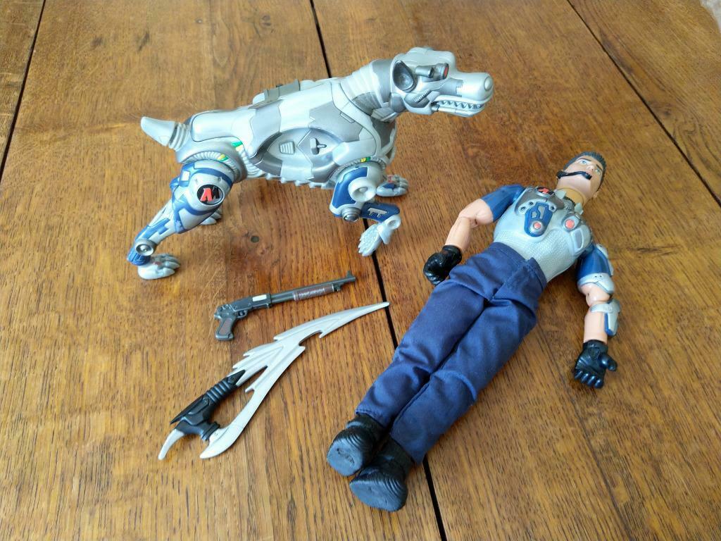 Action Man avec chien robot, Enlèvement ou Envoi, Comme neuf, Garçon