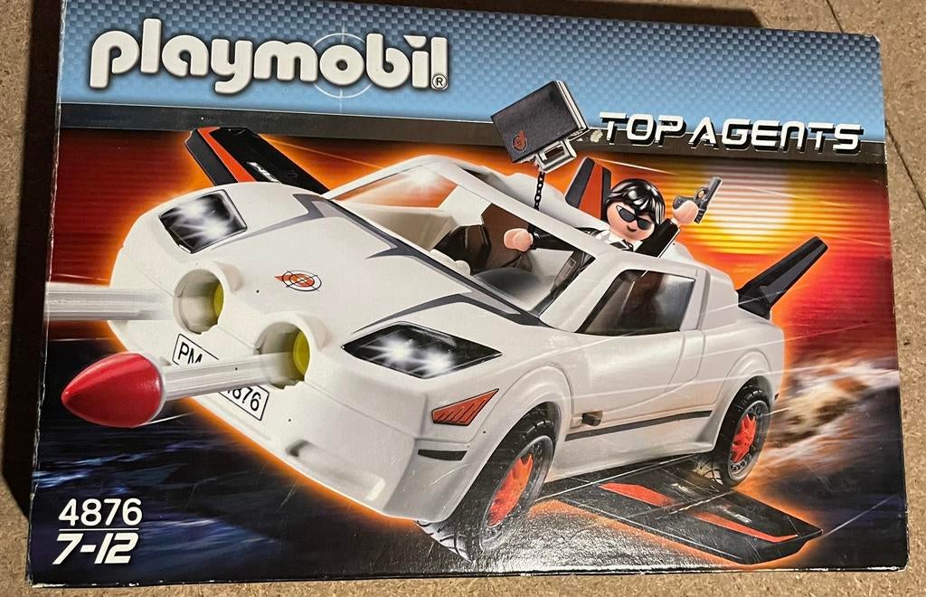 Playmobil top agents auto 4876, Kinderen en Baby's, Speelgoed | Playmobil, Ophalen of Verzenden, Gebruikt