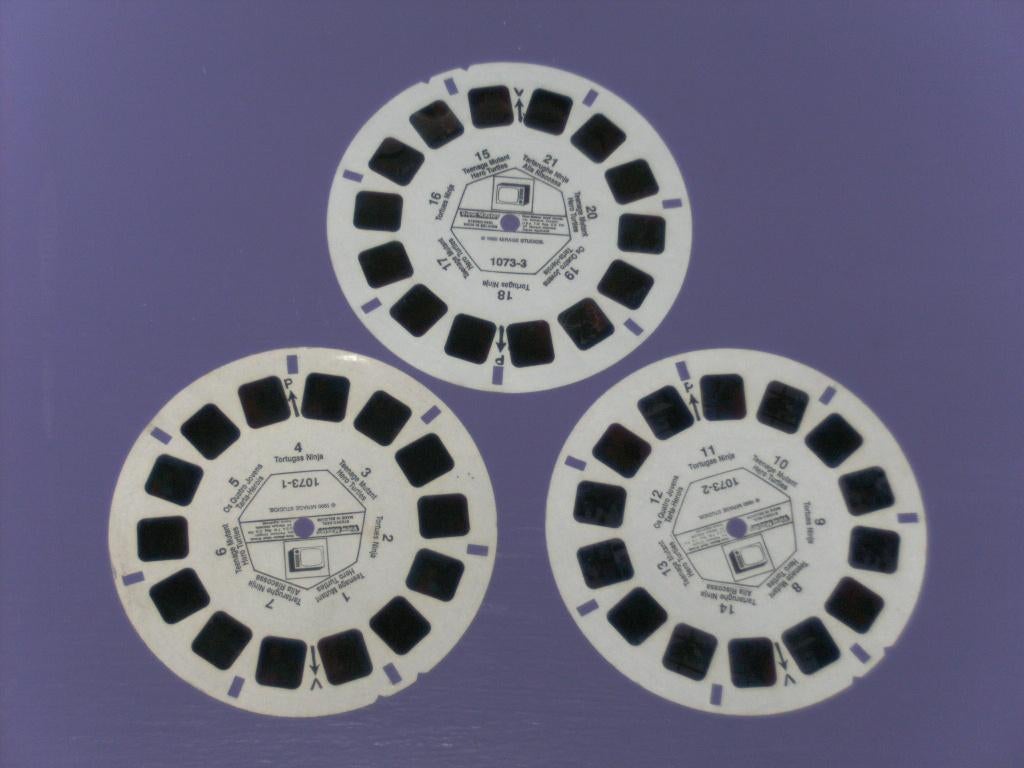 Setje view master schijfjes: hero turtles. (1990), Ophalen of Verzenden, Gebruikt