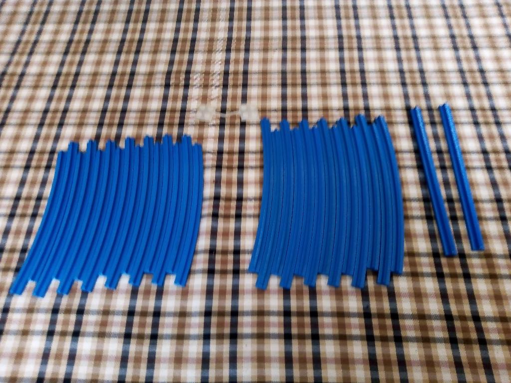 oude treinsporen lego blauw, Ophalen of Verzenden, Gebruikt, Losse stenen, Lego