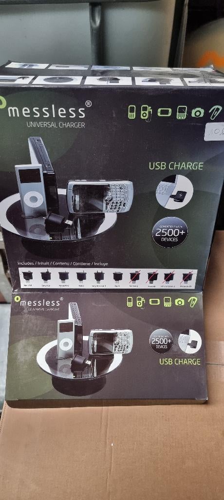 messless universal charger, Télécoms, Téléphonie mobile | Chargeurs pour téléphone, Enlèvement ou Envoi, Neuf, Autres marques