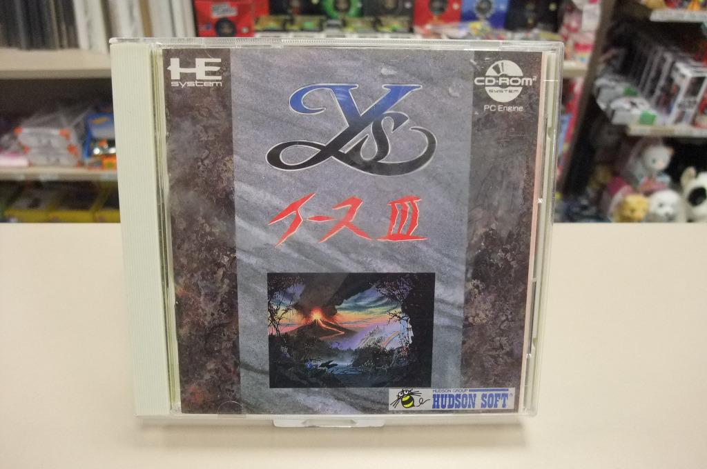 YS 3 (cib) pc engine jpn, Consoles de jeu & Jeux vidéo, Jeux | Autre, Utilisé, Jeu de rôle (Role Playing Game), 1 joueur, À partir de 3 ans