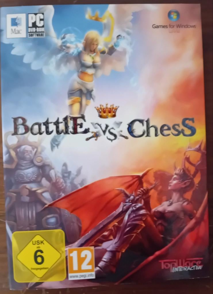 DVD ROM Battle VS Chess pour PC, Enlèvement ou Envoi, Utilisé