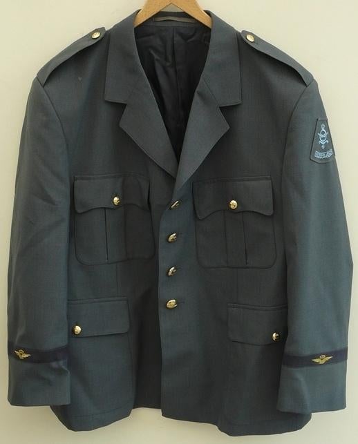 Uniform DT, (Jas&Broek), Tropen, maat: 56¼, KLu, 2003.(Nr.1), Enlèvement ou Envoi, Armée de l'air, Vêtements ou Chaussures