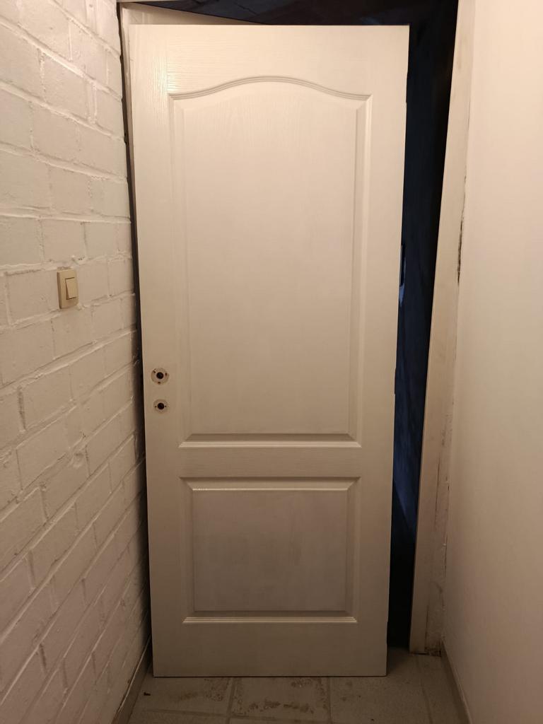 Witte binnendeur te koop – perfecte staat, Doe-het-zelf en Bouw, Deuren en Vliegenramen, Ophalen, Minder dan 80 cm, Binnendeur