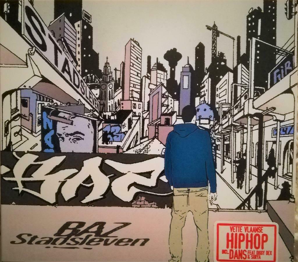 Baz - Stadsleven, CD & DVD, CD | Néerlandophone, Enlèvement ou Envoi, Comme neuf, Rap ou Hip-Hop