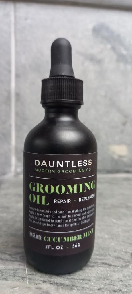 Dauntless haar/baardolie Grooming Oil, Ophalen of Verzenden, Zo goed als nieuw, Overige typen