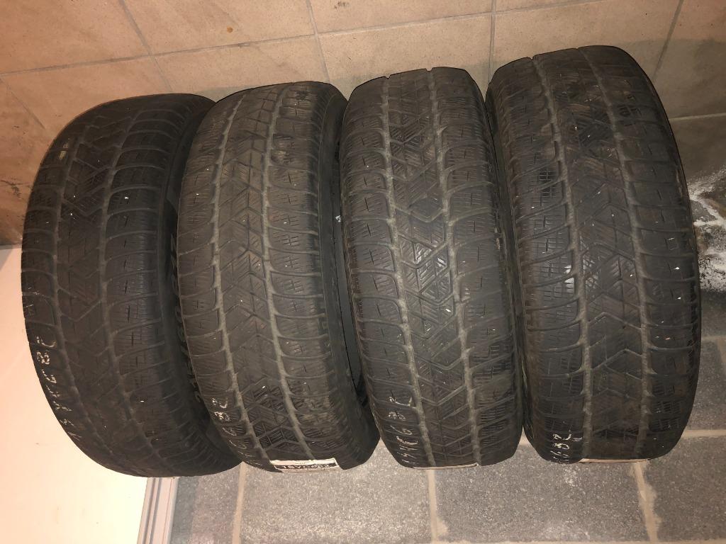 4 Pneus hiver 215/60 R17 100V M+S, Autos : Pièces & Accessoires, Pneus & Jantes, Véhicule de tourisme, Enlèvement, Utilisé, Pneus hiver