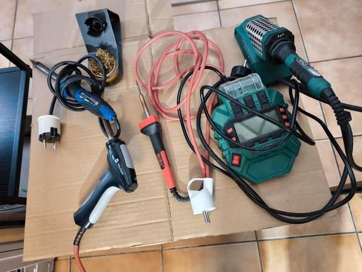 Fer à souder 4 pièces Weller Parkside Toolcraft Varo, Enlèvement ou Envoi, Utilisé
