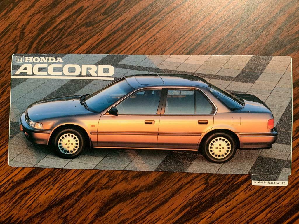 Sticker Honda Accord Jaren '90 (Zeldzaam uit Japan), Ophalen of Verzenden