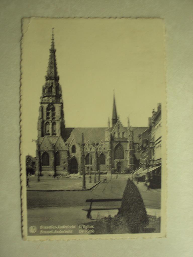 52974 - BRUXELLES - ANDERLECHT - L'EGLISE, Collections, Cartes postales | Belgique, Envoi
