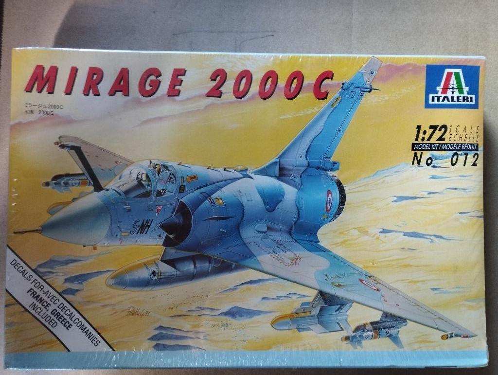 Mirage 2000C, Italeri No. 012, Hobby & Loisirs créatifs, Modélisme | Avions & Hélicoptères, Neuf, Italeri, Enlèvement, 1:72 à 1:144