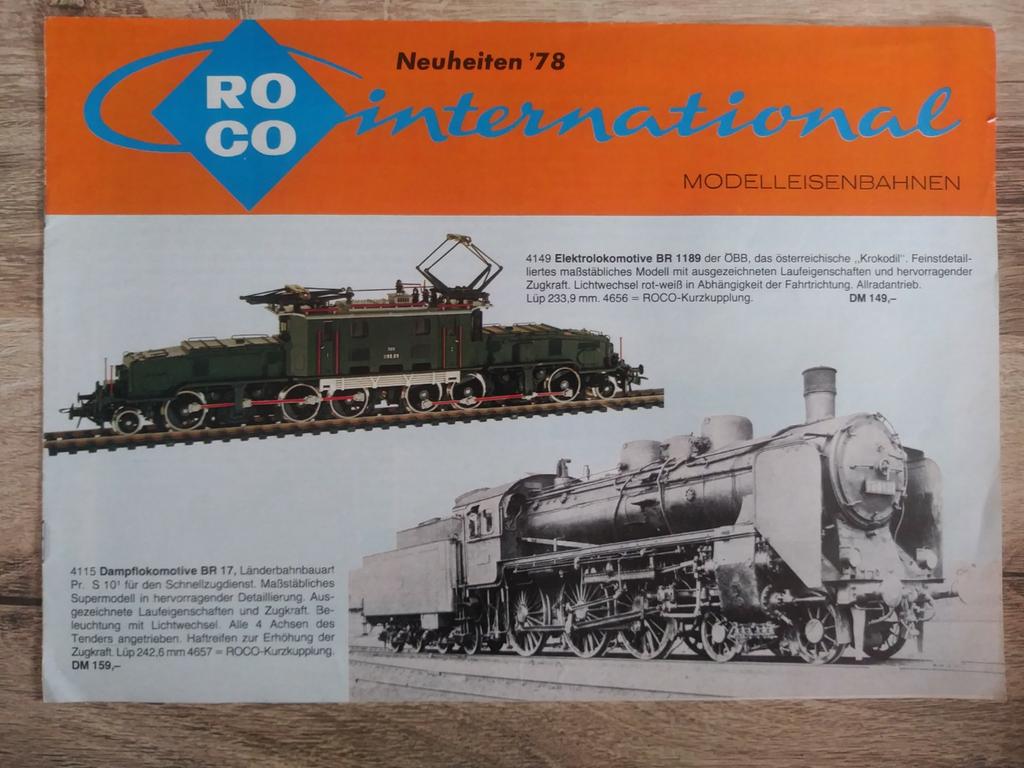 Roco nieuwigheden 78, Ophalen of Verzenden, Zo goed als nieuw, Roco