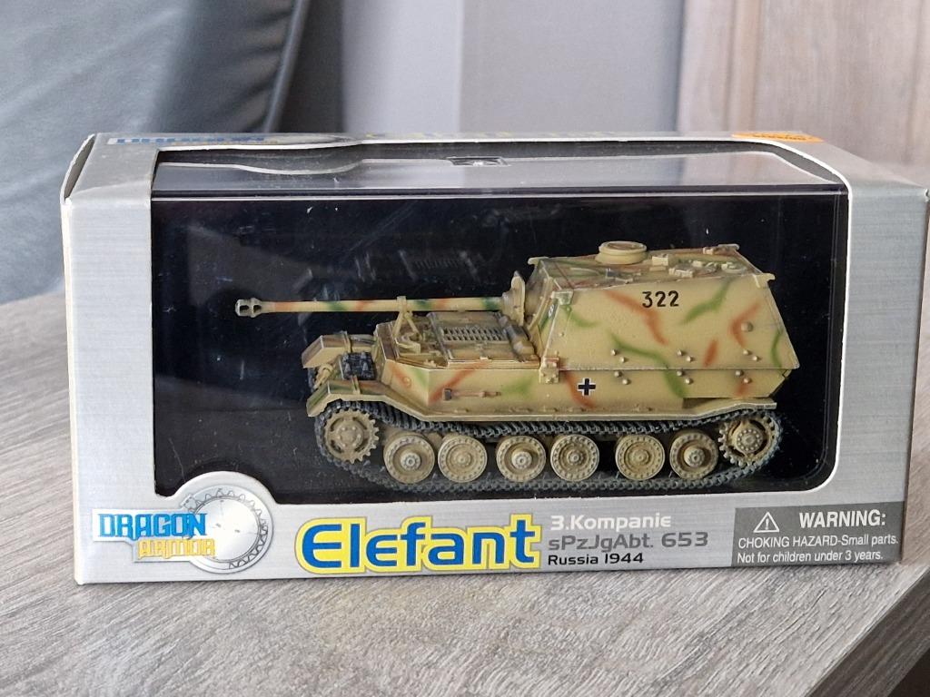 Dragon Armor Special version 60023 Elefant  Russia 1944 tank, Ophalen of Verzenden, Landmacht, Miniatuur of Beeldje