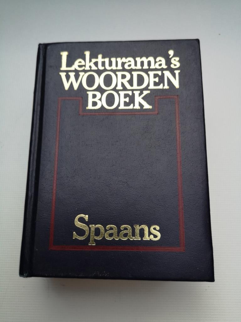 Zak woordenboek Ned/Spaans - Spaans/Ned, Boeken, Woordenboeken, Ophalen of Verzenden, Gelezen, Spaans