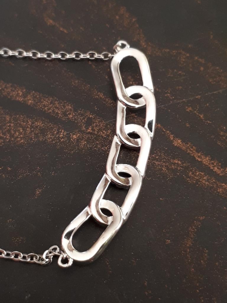 Halsketting van 925 zilver, Verzenden, Zilver