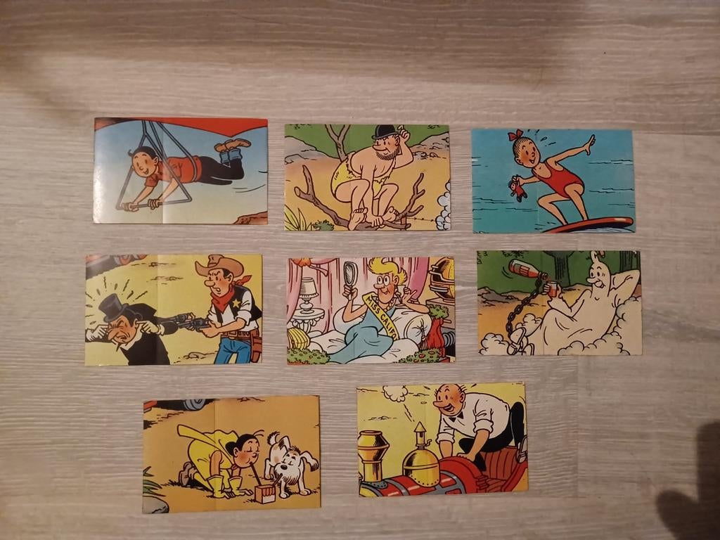 Volledige set van 8 stickers Sunkist - 1987, Ophalen of Verzenden